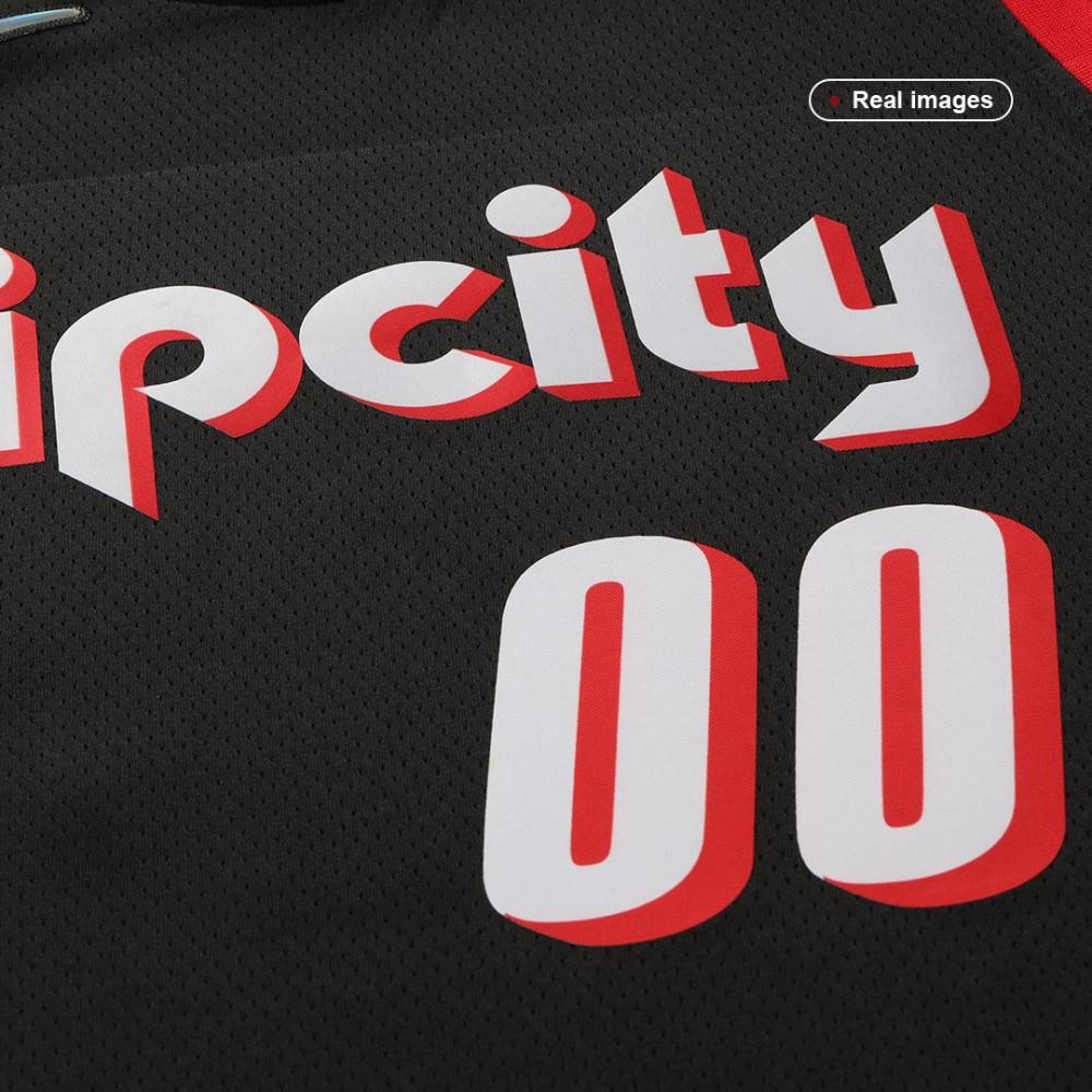 Men's Portland Trail Blazers Carmelo Anthony #00 Black 2021/22 Swingman NBA Jersey-City Edition-Pro Kit Vault | Brand New 26/27 Sports Jerseys